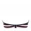 Panache Lucille Bandeau Bikinitop Navy Stripes