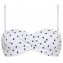 Cyell Bardot Bandeau Multiway Bikinitop Polkadot