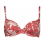 Watercult Summer Renaissance Voorgevormde Bikinitop Vintage Red