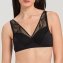 Hanro Blanca Soft Cup BH Black
