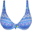 PrimaDonna Swim Bonifacio Voorgevormde Halter Bikinitop Electric Blue