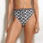 Watercult Ikat Edit Hoog Bikinibroekje Canvas Soft Black