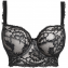 Fantasie Bronte Longline BH Black