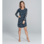 Charlie Choe Far Far East Nachthemd Met Lange Mouwen Navy