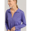 Hanro Cotton Deluxe Nachthemd Violet Blue