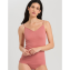 Hanro Cotton Seamless Spaghetti Top Sweet Pepper