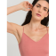 Hanro Cotton Seamless Spaghetti Top Sweet Pepper