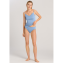 Hanro Cotton Seamless Top met Spaghettibandjes Blue Moon