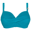 Annadiva Swim Crible Bandeau Bikinitop Petrol