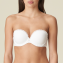 Marie Jo Delphine Strapless BH White