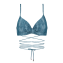 Beachlife Denim Twist Bikinitop