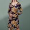 Essenza Elm Gwyneth Nachthemd Nightblue