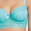 Freya Fancies Longline BH Aquamarine