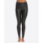 Spanx Faux Leather Side Stripe Legging Very Black