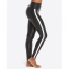 Spanx Faux Leather Side Stripe Legging Very Black