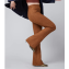 Spanx Faux Suede Flare Pants Rich Camel