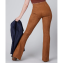 Spanx Faux Suede Flare Pants Rich Camel