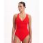 Beachlife Fiery Red Halter Badpak