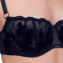 Chantelle Fleurs Half Cup BH Velvet Marine