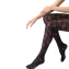 Oroblu Floral Lace Panty 40 Denier Black Blue