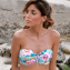 Cyell Flower Riviera Bandeau Bikinitop