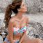 Cyell Flower Riviera Bandeau Bikinitop