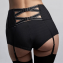 Marlies Dekkers Gloria Jarretels Pinstripe Black