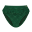 Beachlife Green Embroidery High Waist Bikinibroekje Groen