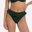 Beachlife Green Embroidery High Waist Bikinibroekje Groen