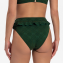 Beachlife Green Embroidery High Waist Bikinibroekje Groen