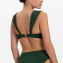 Beachlife Green Embroidery Multiway Bikinitop Groen