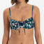 Cyell Ikat Teal Beugel Bikinitop 