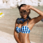 Beachlife Italian Picnic Bandeau Bikinitop