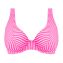 Freya Swim Jewel Cove Beugel Bikinitop Stripe Raspberry