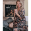 Essenza Jula Ophelia Kimono Nightblue