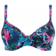Freya Swim Jungle Flower Bikinitop Black Tropical