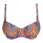 PrimaDonna Swim Kea Voorgevormde Balconette Bikinitop Rainbow Paradise