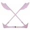 Beachlife Lilac Check Plunge Bikinitop