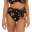 Fantasie Badmode Luna Bay Hoog Bikinibroekje Lacquered Black