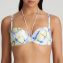 Marie Jo Swim Lundey Plunge Bikinitop Lime Snake