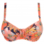 PrimaDonna Swim Melanesia Voorgevormde Balconette Bikinitop Coral Flower 