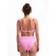 Beachlife Melon & Pink Plunge Bikinitop