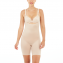 Spanx Thinstincts 2.0 Open Bust Mid Thigh Body Champagne Beige 
