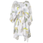 Annadiva Swim Palmeira Kaftan White