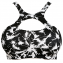 Freya Swim Palm Haze High Neck Bikinitop Monochrome 