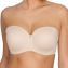 Primadonna Perle strapless BH caffe latte