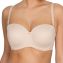 Primadonna Perle strapless BH caffe latte