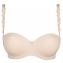 Primadonna Perle strapless BH caffe latte