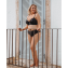 Annadiva Swim Plain Hoog Bikinibroekje Black