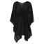 Annadiva Swim Plain Kaftan Black